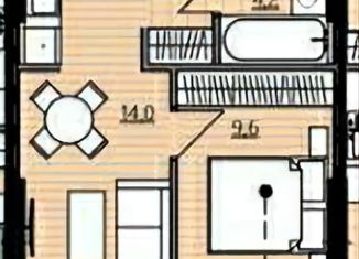 1-ком. квартира на продажу, 33 м2, Крым, улица Бородина, 59В