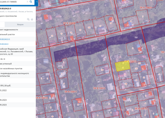 Продается участок, 6.5 сот., Лысьва, улица Толстого, 20