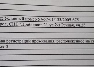 Дом на продажу, 24 м2, Орёл, Заводской район, 2-я Речная улица