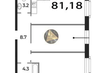 Продаю двухкомнатную квартиру, 81.18 м2, Санкт-Петербург, ЖК Нева Хаус, Петровский проспект, 9