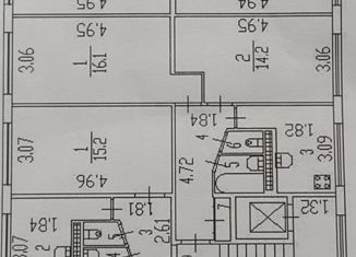 Продам двухкомнатную квартиру, 47 м2, Санкт-Петербург, проспект Славы, 23к1, метро Проспект Славы