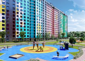 Продам однокомнатную квартиру, 46.94 м2, Мурино, ЖК Ромашки, улица Шоссе в Лаврики, 64к4