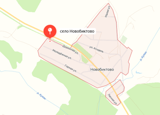 Продаю земельный участок, 2500 сот., село Новобиктово, Дорожная улица