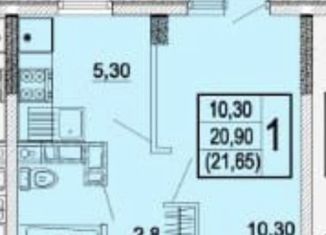 1-ком. квартира на продажу, 24 м2, посёлок городского типа Энем, переулок Ильницкого, 3к2
