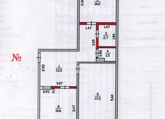Продажа 2-ком. квартиры, 55.7 м2, посёлок городского типа Лучегорск, 3-й микрорайон, 19