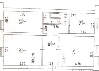 Продается комната, 81 м2, Пермь, улица Репина, 19, Орджоникидзевский район