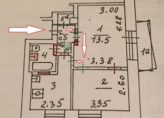 Продам двухкомнатную квартиру, 34.4 м2, Москва, улица Барклая, 16к2, метро Багратионовская