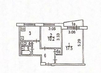 2-комнатная квартира на продажу, 44.6 м2, Москва, Саянская улица, 7к2, Саянская улица