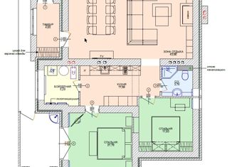 Продаю таунхаус, 98 м2, Тула, улица Генерала Маргелова, 17А, Привокзальный территориальный округ