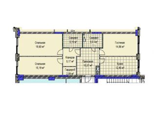 Продаю 3-комнатную квартиру, 89.2 м2, Москва, улица Годовикова, 11к2, метро Алексеевская