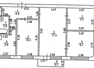 Продается 4-ком. квартира, 60.3 м2, Уварово, 1-й микрорайон, 27