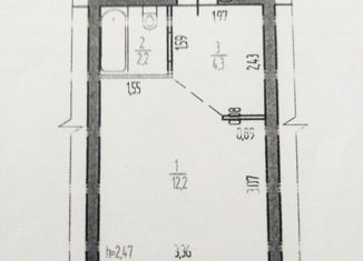 Продаю 1-комнатную квартиру, 18.7 м2, Пермь, улица Геологов, 11/2, Индустриальный район