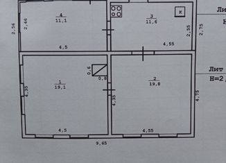 Дом на продажу, 50 м2, село Сергиевск, улица М. Горького, 39