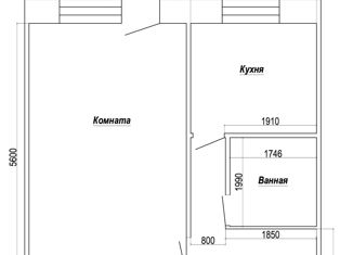 Продажа 1-комнатной квартиры, 33 м2, Саратовская область, Томская улица, 7