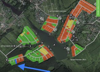 Продаю участок, 16.5 сот., коттеджный поселок Архангельские Сады, Тенистая улица