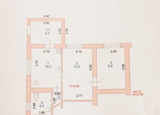 Продается 2-комнатная квартира, 45 м2, поселок Краснофлотский, Октябрьская улица, 30