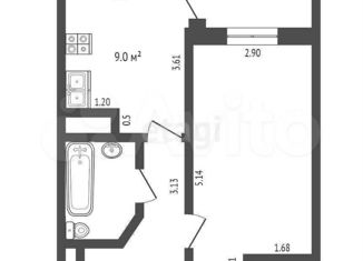 Продам 1-комнатную квартиру, 34 м2, Алушта, улица 60 лет СССР, 29