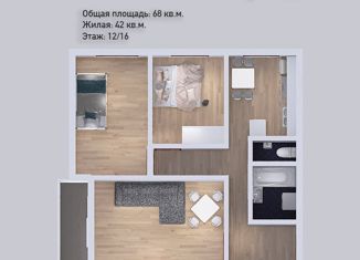 Продается трехкомнатная квартира, 68 м2, Москва, 3-я Новоостанкинская улица, 2, метро ВДНХ