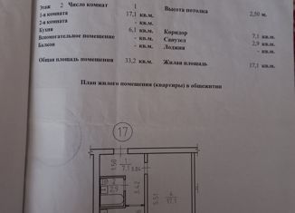 Продается 1-комнатная квартира, 33.2 м2, Ижевск, Воткинское шоссе, 14, жилой район Буммаш