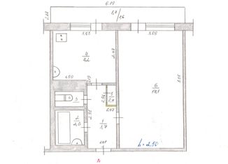 Продажа однокомнатной квартиры, 32 м2, посёлок городского типа Лучегорск, 3-й микрорайон, 2