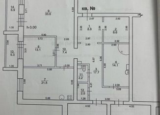 Продам 4-ком. квартиру, 176.6 м2, Республика Башкортостан, улица Суханова, 28