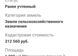 Продажа участка, 10 сот., СТ Сославино