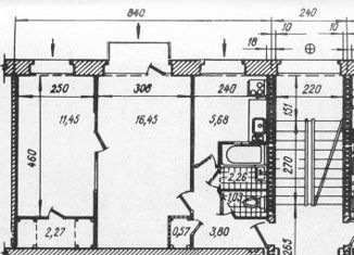 2-ком. квартира на продажу, 45 м2, Сертолово, Заречная улица, 11