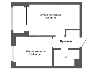 Продам 1-ком. квартиру, 35.3 м2, Екатеринбург, метро Ботаническая