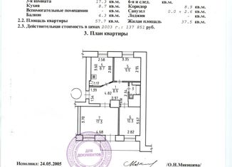 Продажа 3-ком. квартиры, 57.7 м2, Ижевск, улица Ломоносова, 2, Центральный жилой район