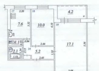 Продажа 2-комнатной квартиры, 46 м2, Самарская область, проспект Карла Маркса, 458