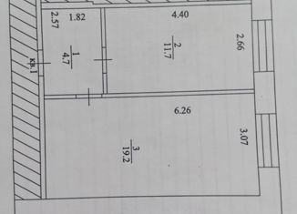 Продам 1-комнатную квартиру, 35.6 м2, деревня Сарлак, улица Маяковского, 17А
