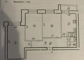 Сдаю в аренду 3-ком. квартиру, 64 м2, Уфа, Пекинская улица, 15/1, Орджоникидзевский район