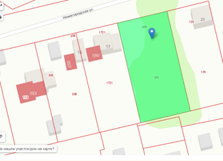 Продажа земельного участка, 18 сот., деревня Берёзовка, Нижегородская улица, 19