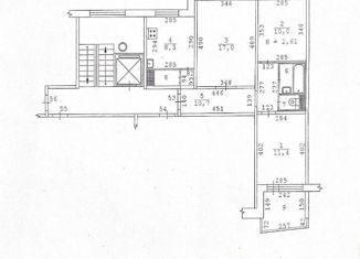 Продается 3-комнатная квартира, 63.2 м2, Екатеринбург, Асбестовский переулок, 3к3, метро Динамо