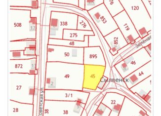 Продаю участок, 9 сот., село Сылвенск, Набережная улица, 28