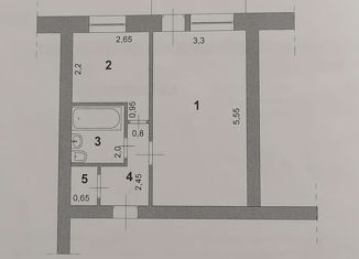 Продаю 1-комнатную квартиру, 32.5 м2, Балахна, улица Дзержинского, 44