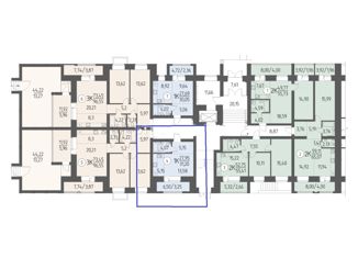 Однокомнатная квартира на продажу, 31.2 м2, деревня Кисловка, улица Василия Кандинского, 1