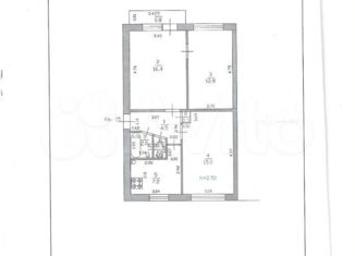 Продаю 3-ком. квартиру, 58.1 м2, Козьмодемьянск, улица Гагарина, 38А