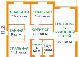 Продажа дома, 145 м2, село Косулино, улица Свободы