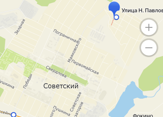 Участок на продажу, 12 сот., посёлок городского типа Советский, улица Н. Павлова, 20