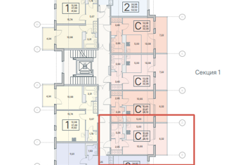 Продам квартиру студию, 22 м2, Сертолово, улица Мира, 7к1