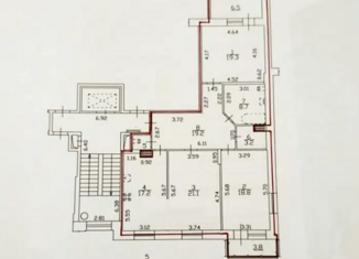 Сдам трехкомнатную квартиру, 108.6 м2, Санкт-Петербург, Глухая Зеленина улица, 2, муниципальный округ Чкаловское