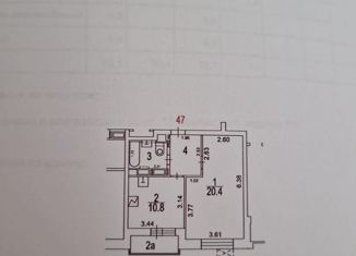 Продается 1-ком. квартира, 40.1 м2, Москва, Свободный проспект, 25/27, район Новогиреево