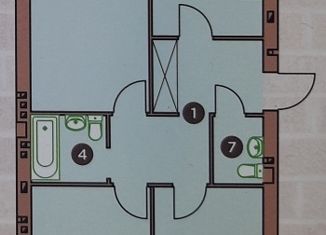 Продаю трехкомнатную квартиру, 78.4 м2, деревня Полесье, 1-й Сиреневый проезд, 44к2