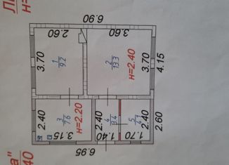 Продам дом, 37.6 м2, Черкесск, Весёлая улица, 35