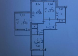 4-ком. квартира на продажу, 86.7 м2, Чебоксары, Эгерский бульвар, 41, Ленинский район