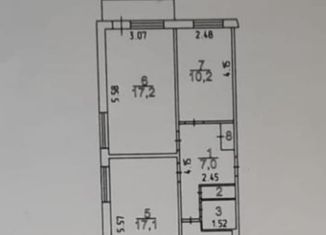 Продаю 3-комнатную квартиру, 61.7 м2, Кемерово, Инициативная улица, 121, Кировский район