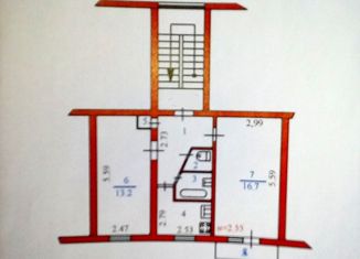 Продажа 2-ком. квартиры, 44 м2, Пенза, улица Чкалова, 49