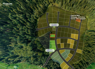 Продаю земельный участок, 7.06 сот., коттеджный посёлок Нордик
