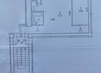 2-ком. квартира на продажу, 45.2 м2, Архангельск, Гидролизная улица, 17